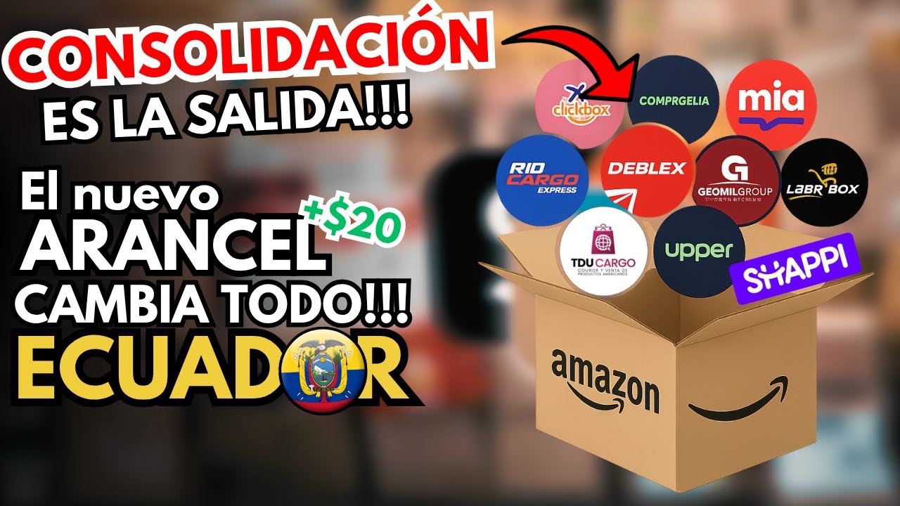 El Nuevo ARANCEL de CATEGORÍA B 4x4 cambia TODO! Consolidación de paquetes ECUADOR 2025 🇪🇨 