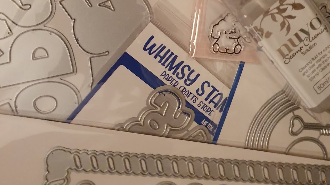 ☆HAUL☆#kreativbunt #action #tedi #haul #basteln #whimsey #ccdesigns