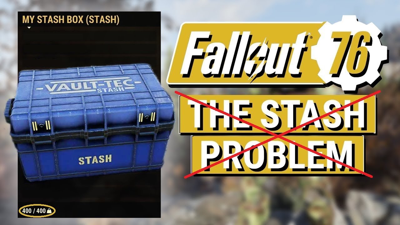 BREAKING Fallout 76 news - 600 weight STASH limit increase, SPECIAL respec and more!
