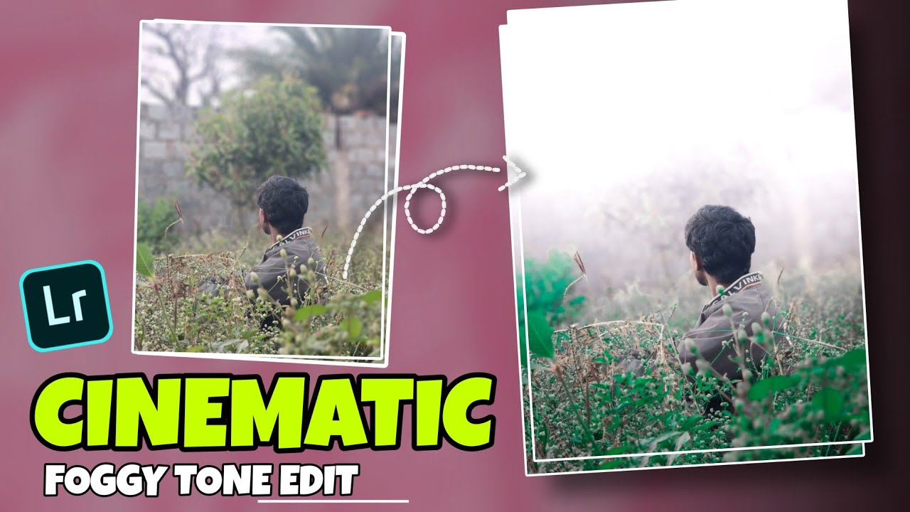 CINEMATIC Dreamy Foggy Tone Editing Tutorial in Lightroom Mobile 😍 !! 