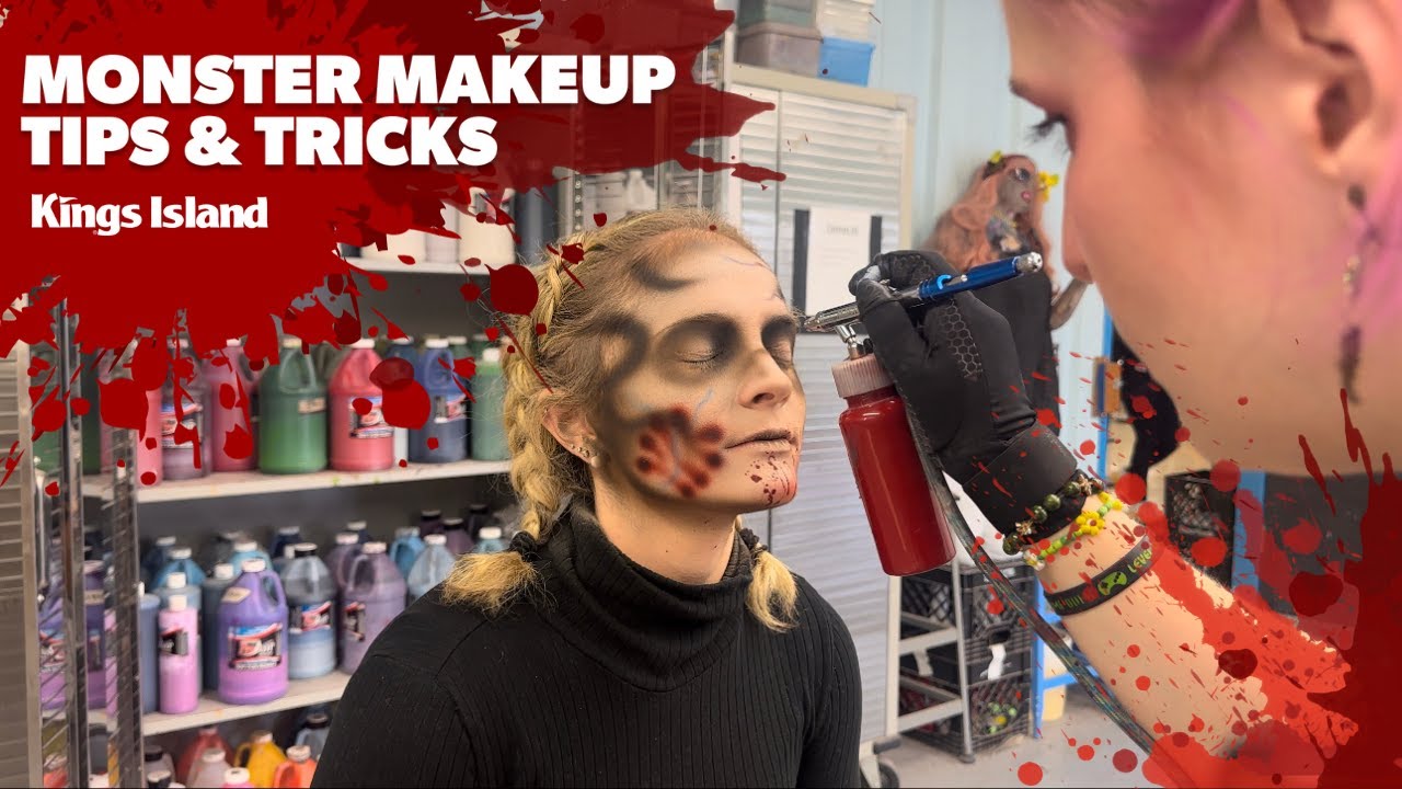 Kings Island - Monster Makeup Tips & Tricks