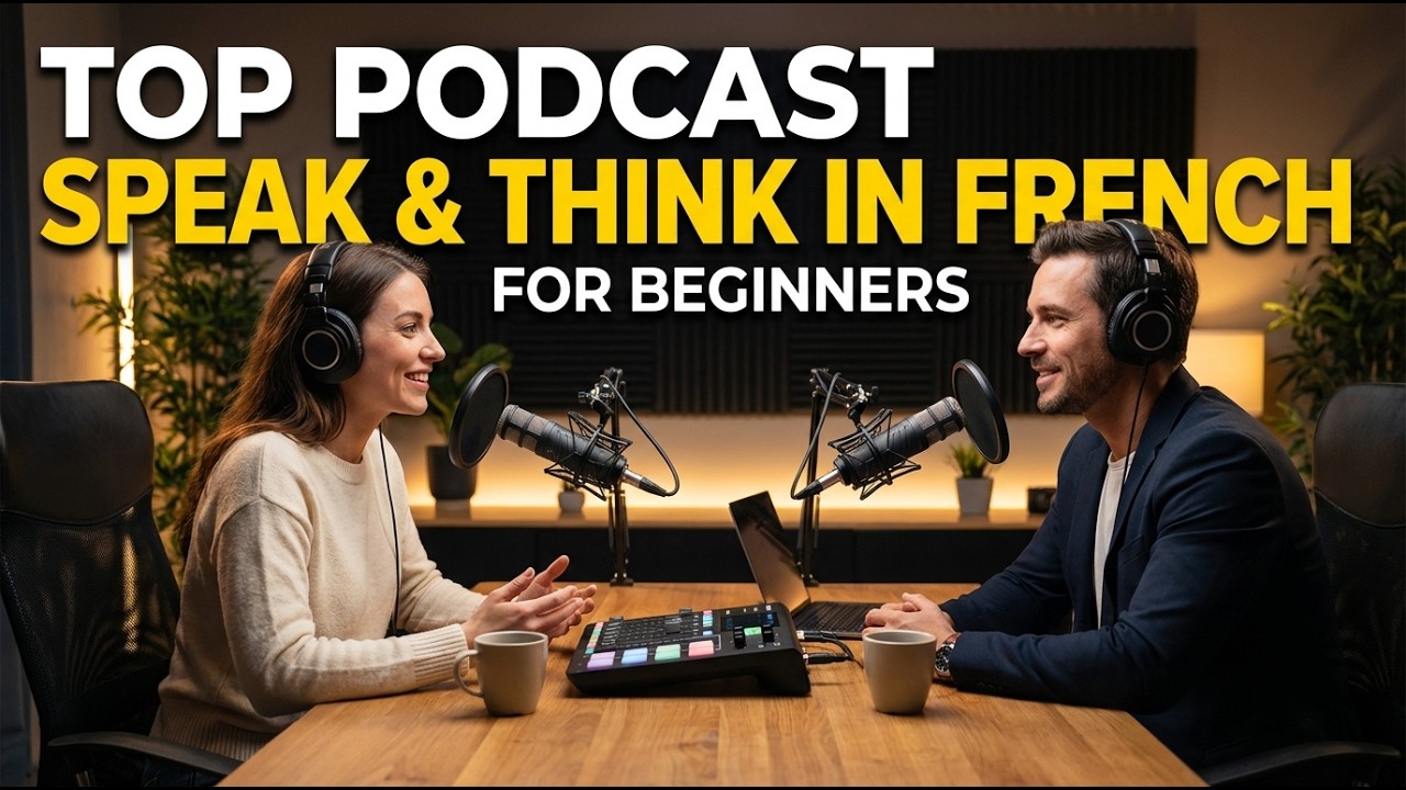 TOP Podcast French for Beginners : speak and think in french