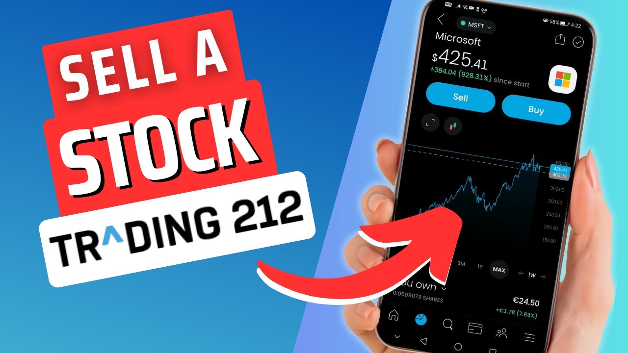 How To Sell A Share Or Stock On Trading 212 App