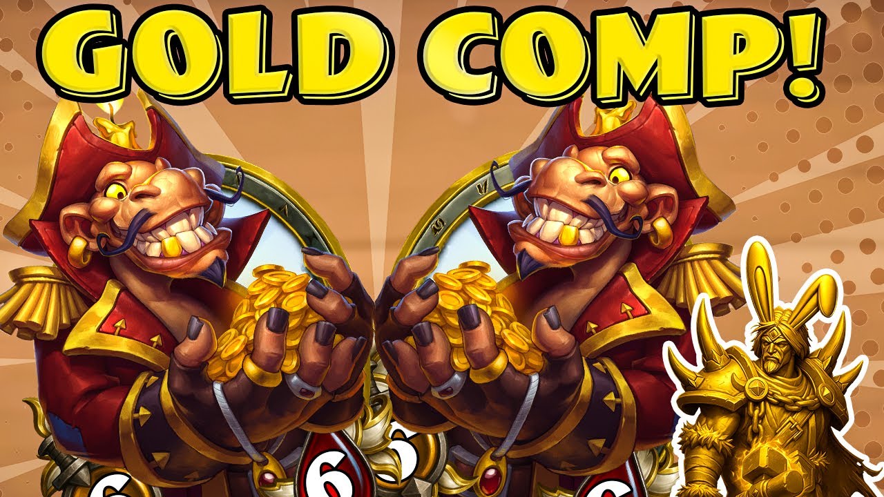 SCRIPTED GOLDEN GOLDGRUBBER COMP! | Hearthstone Battlegrounds