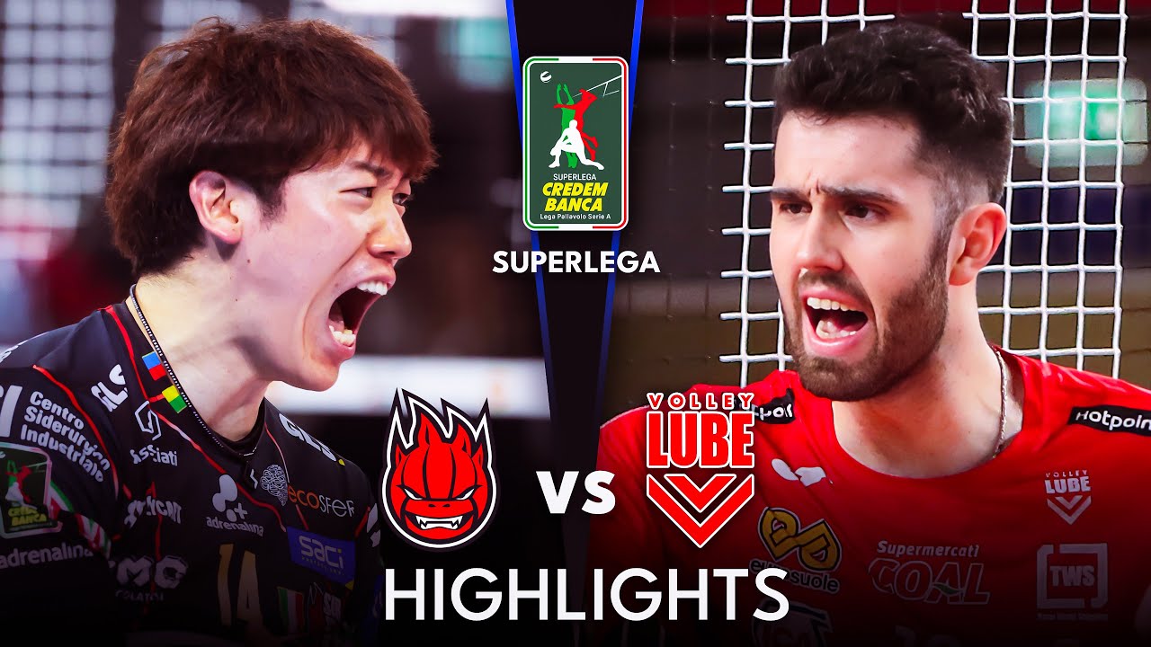 LEGENDARY COMEBACK | PERUGIA vs LUBE | Pallavolo Superlega 2024