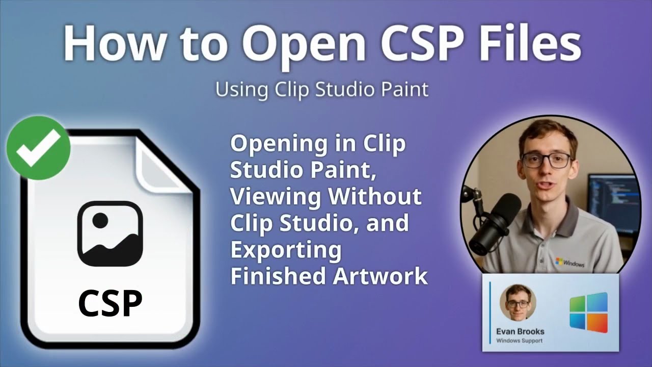 Файлы CSP: Как открыть файлы изображений Clip Studio Paint