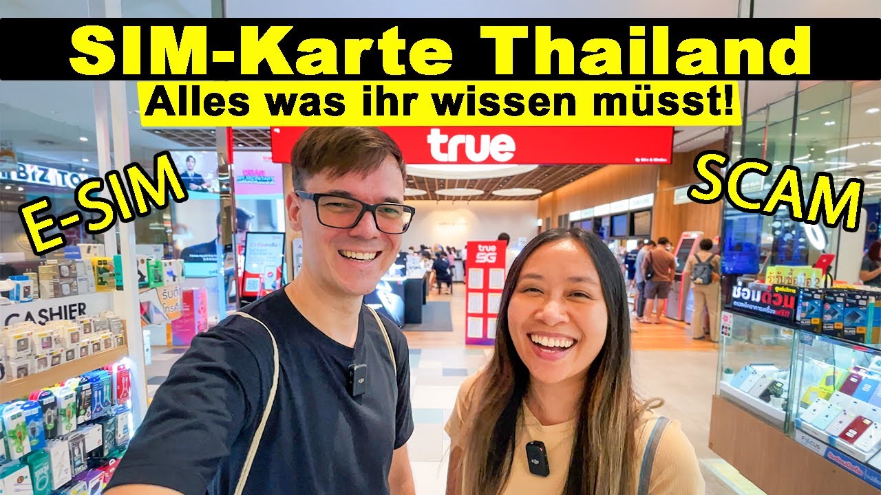 📵 Touristenfalle? Die besten SIM-Karten in Thailand 2025! TRUE AIS ESIM 7ELEVEN BANGKOK VLOG 116
