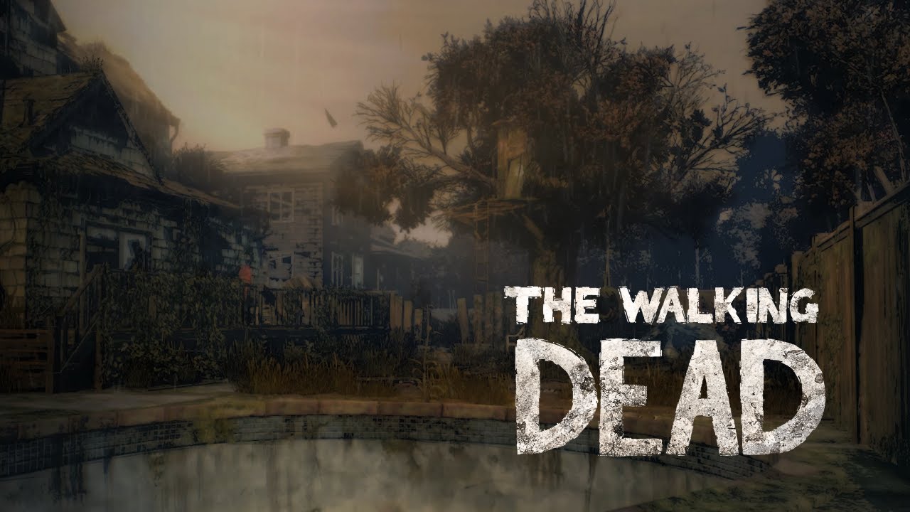 Relaxing Rain Ambience & Somber Music in Telltale's The Walking Dead | Zombie Apocalypse Blues