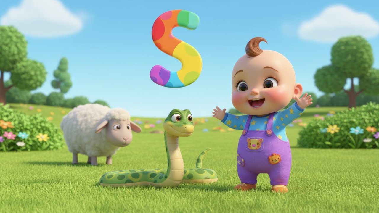 Phonics Sounds with Animals Adventure |nursery rhymes | Baby Song,  ABC Letters & Animal Sounds 🔤🐶🐯