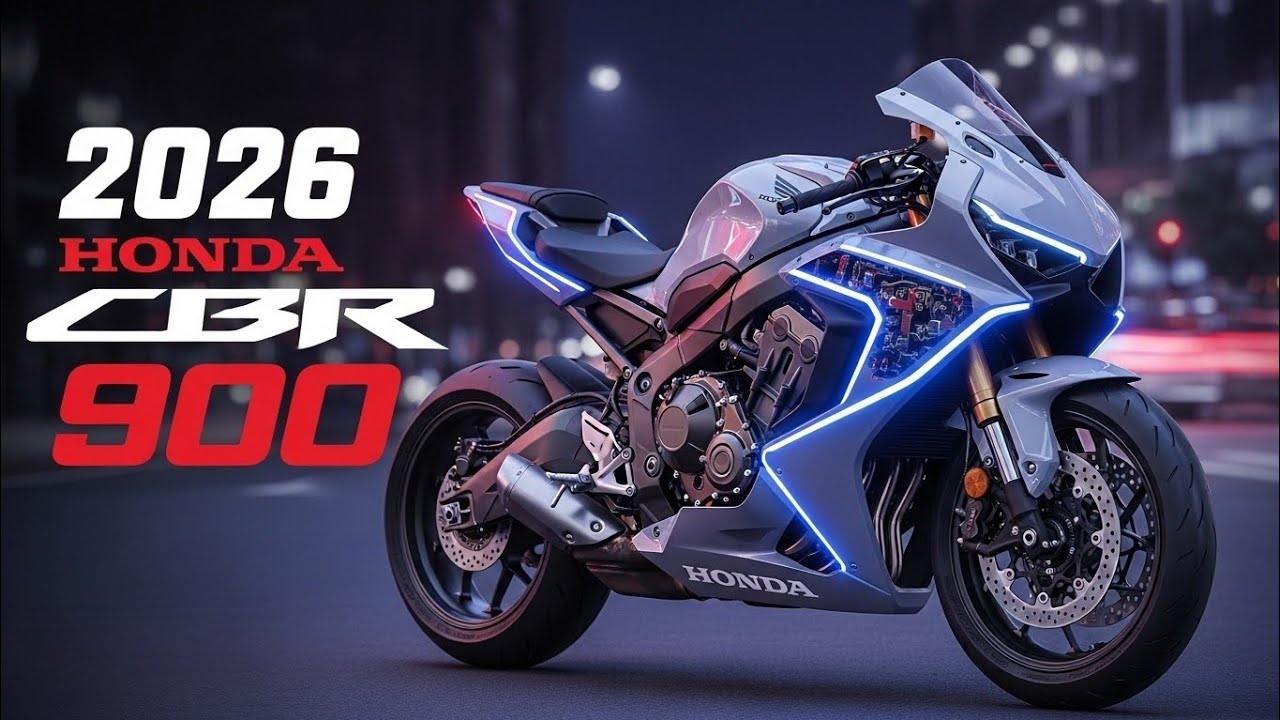Finally Revealed: 2026 Honda CBR 900 First Look