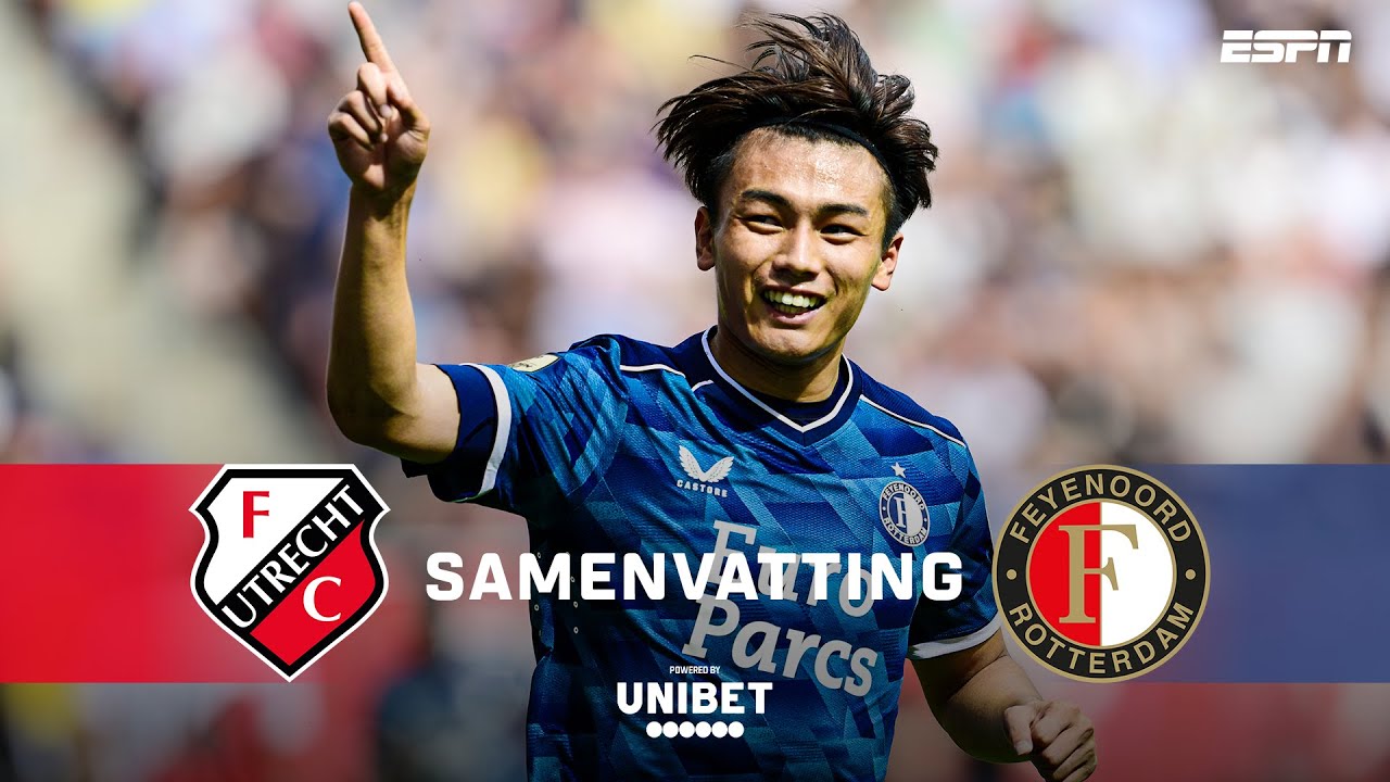 AYASE UEDA opent REKENING in FEYENOORD-shirt! 🇯🇵🎯 | Samenvatting FC Utrecht - Feyenoord