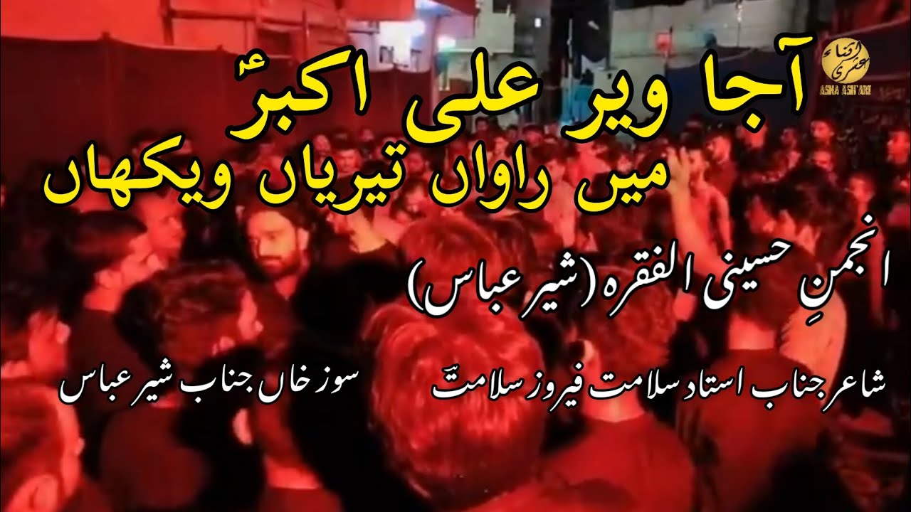 Aaja Veer Ali Akbar (a.s) Main Rahwan Tariyan Wekhan | Hussain Alfuqrah Sher Abbas