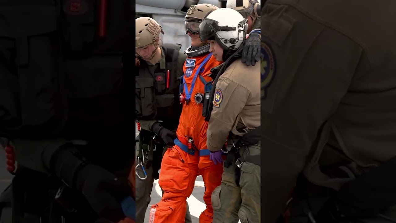 Artemis II Recovery Training