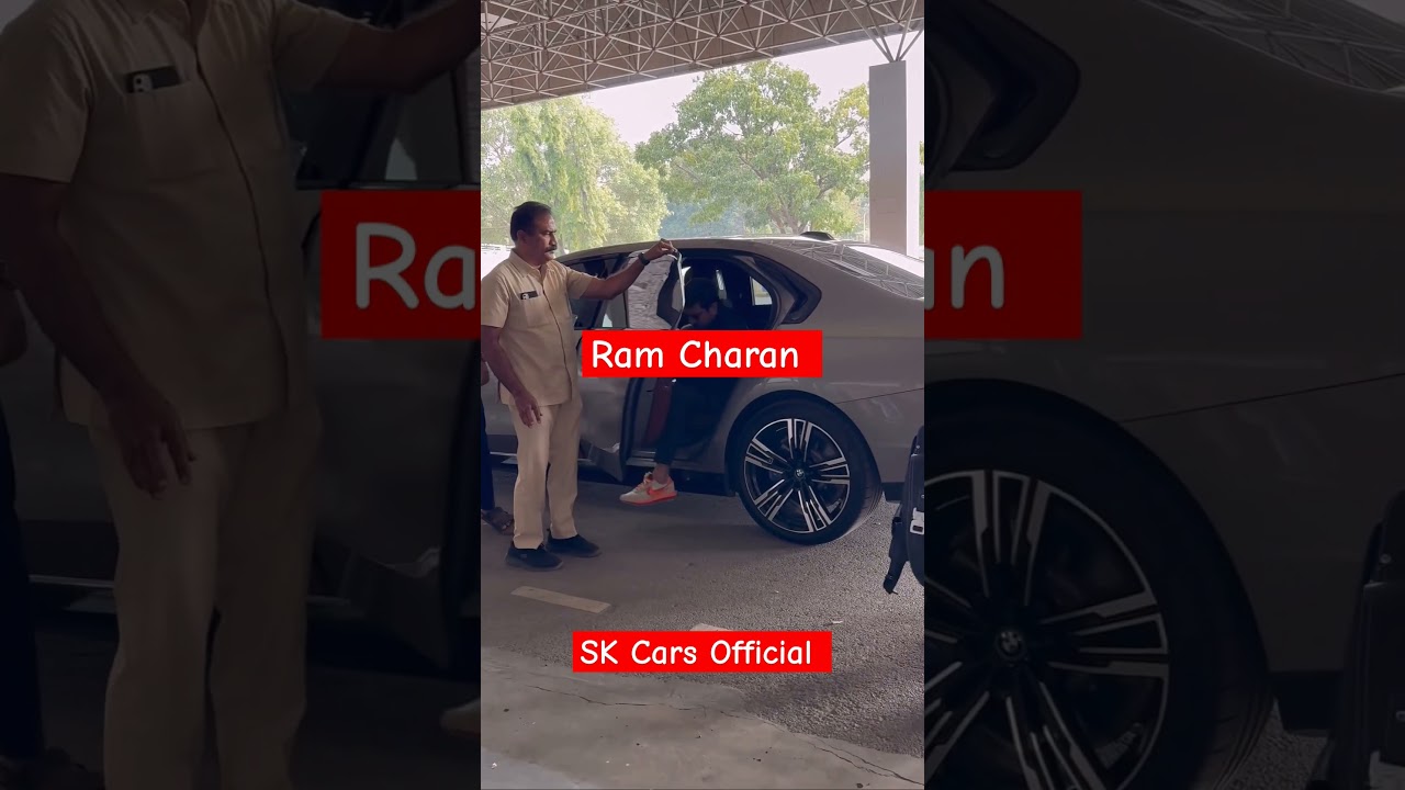 Ram Charan's BMW i7|SK Cars Official|#new #bmw #ramcharan #shorts #love #trending #skcarsofficial