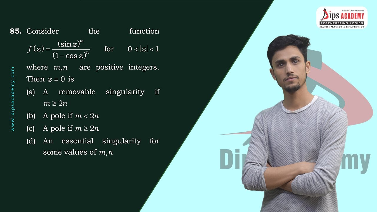 CSIR NET Maths June 2021 - Q.ID. 529 Part - C (16 FEB 2022) | Complex Analysis | Question Discussion
