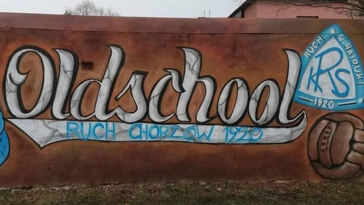 Kibicowskie Graffiti - Ruch Chorzów