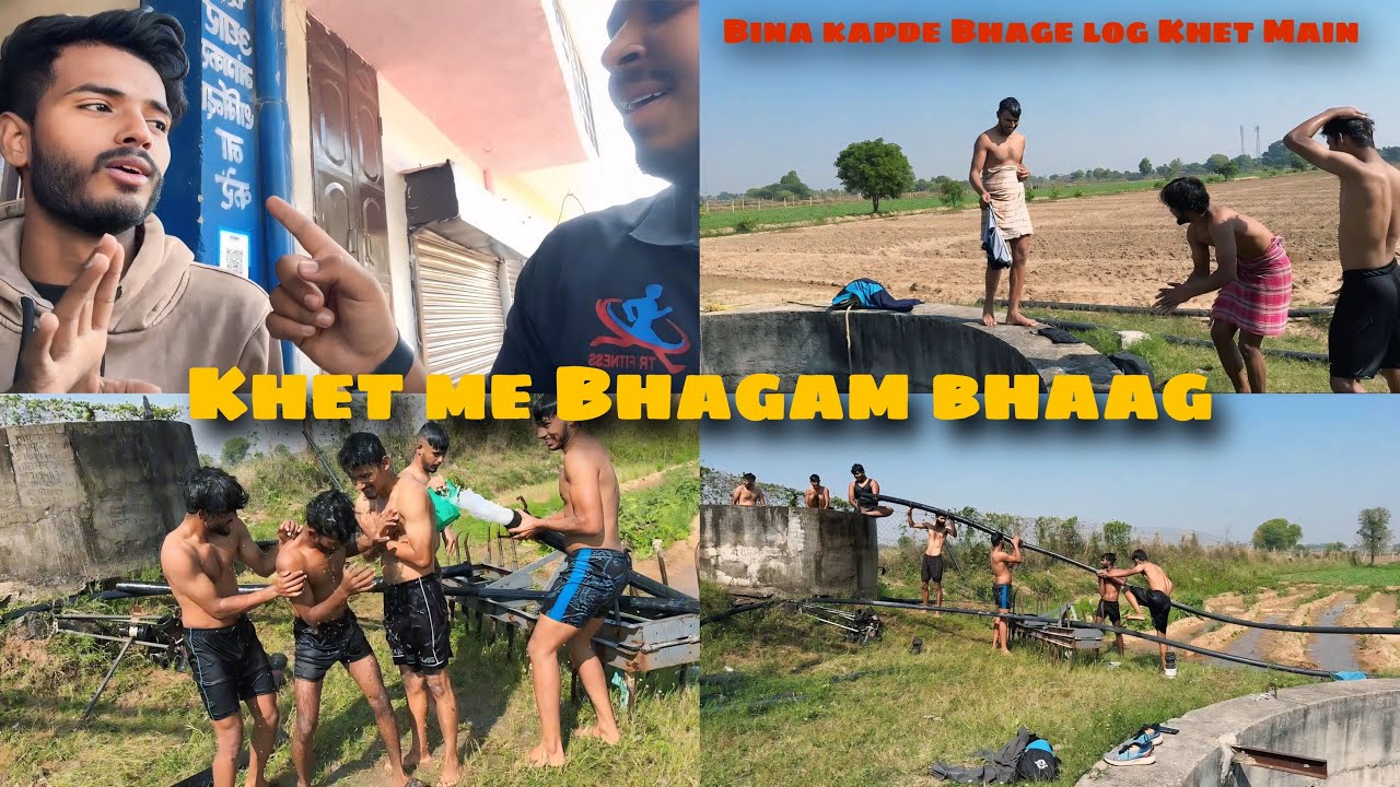 Khet Main Bhagam Bhaag 😂 | Kuwe Main Kuda Nepali 