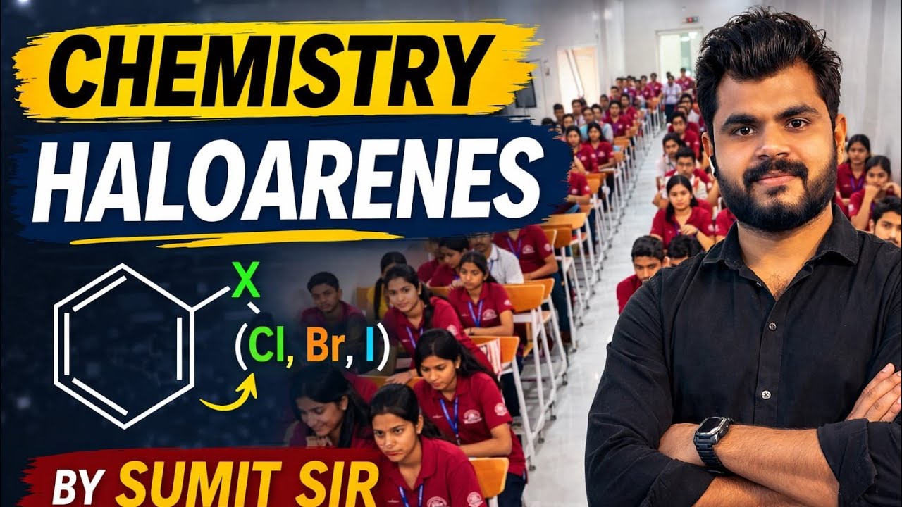 Haloarenes| BSc Nursing Entrance Exam | UP CNET/CPET | AIIMS Nursing | ANM | GNM