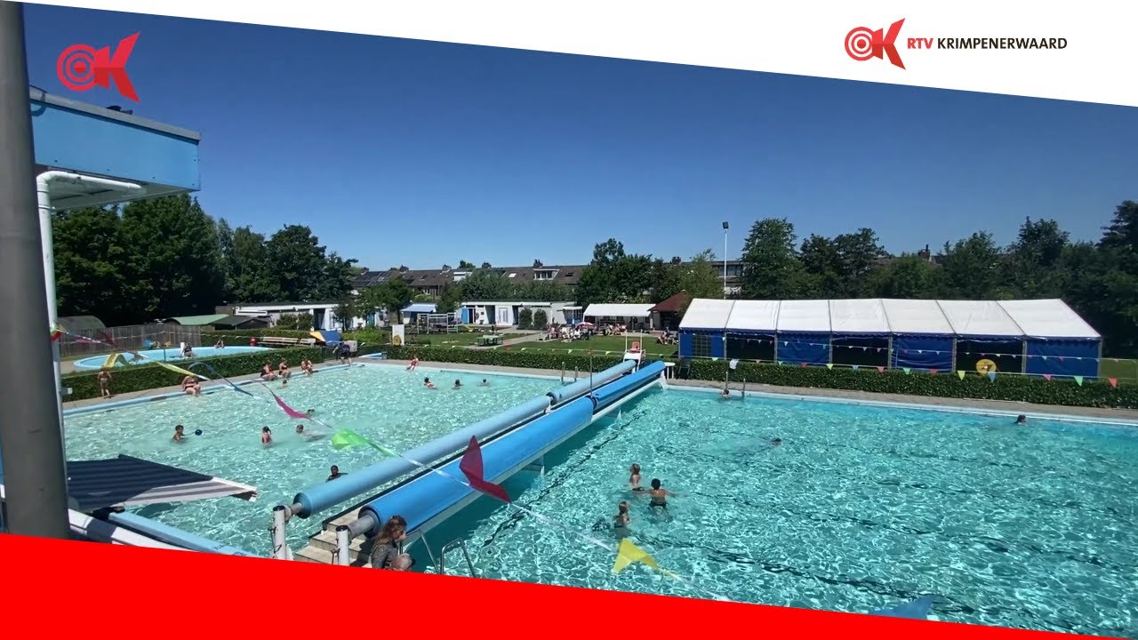 Zwembad De Baan in Gouderak 50 jaar