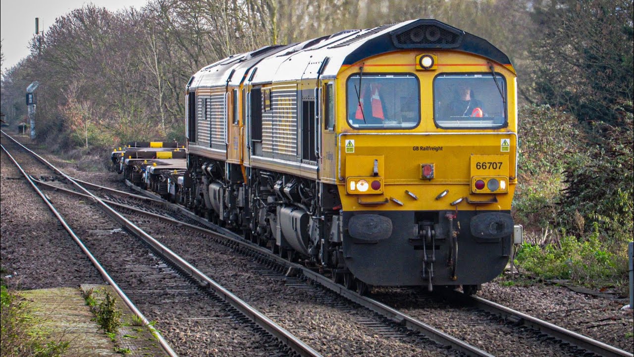 Festive Freight Movements Around Trimley 22/12/2025
