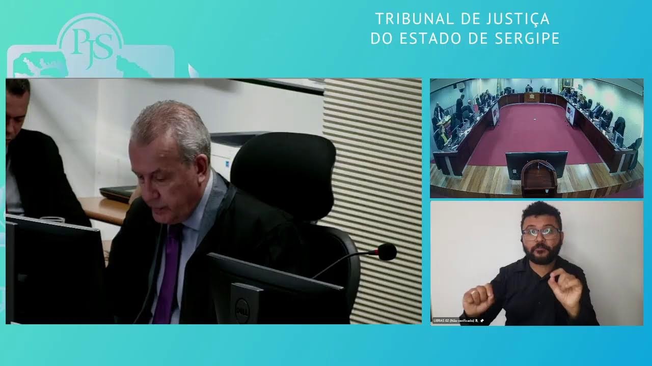 Sessão Ordinária Presencial do Pleno do TJSE - 25.02.2026