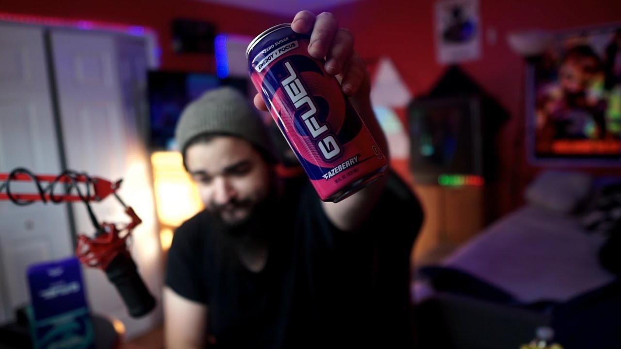 FIRST TIME TRYING GFUEL CANS! 