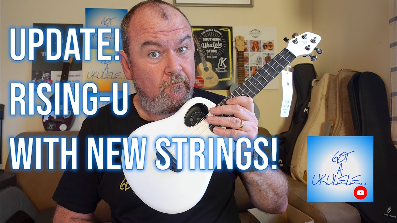 Got A Ukulele Update - Donner Rising-U Concert with new strings