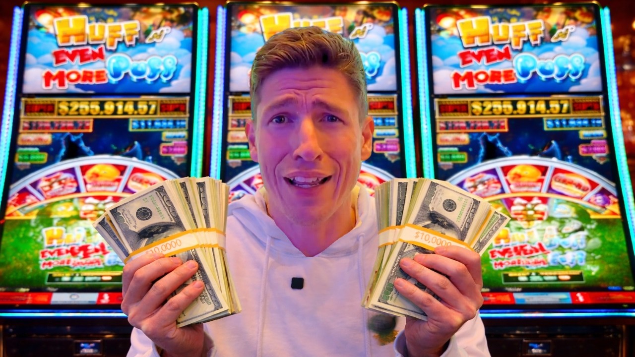 Gambling $5000 on High Limit Huff n Puff at Hard Rock Casino