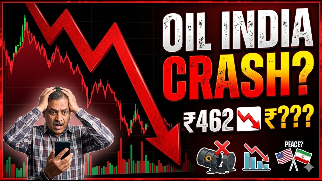 Oil India Share Crash? 🚨 US-Iran Ceasefire Impact | Oil India Share Latest News