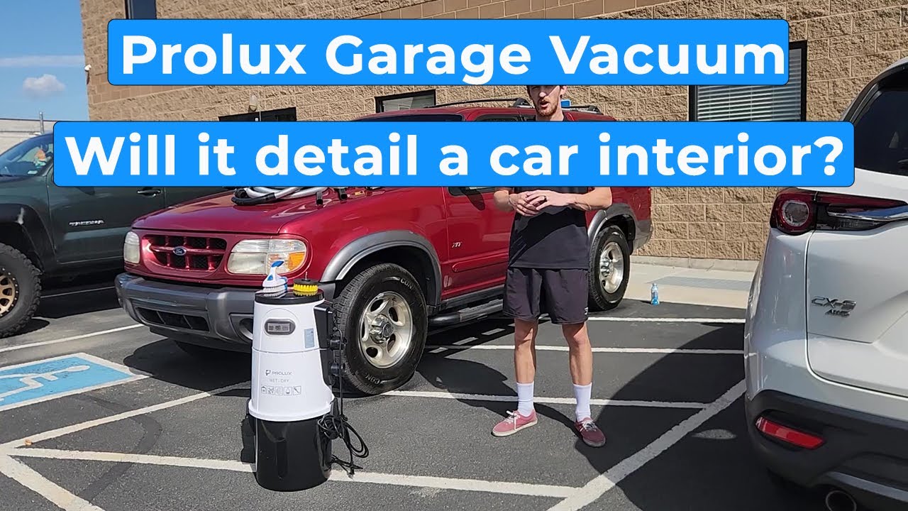 Car Detailing with the Prolux Wet/Dry Garage Vacuum!