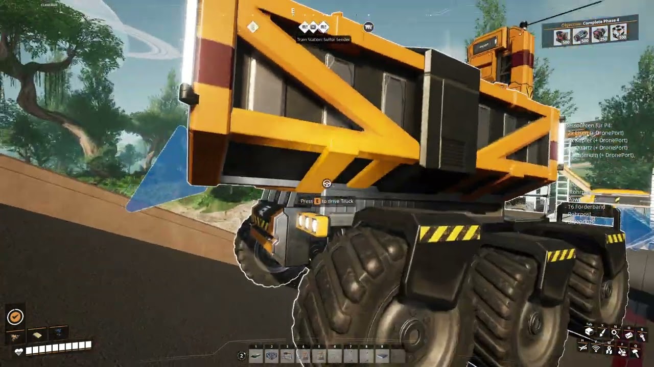 Let's Play Satisfactory 1.0 #395 - Railguns als etabliertes Verkehrsmittel