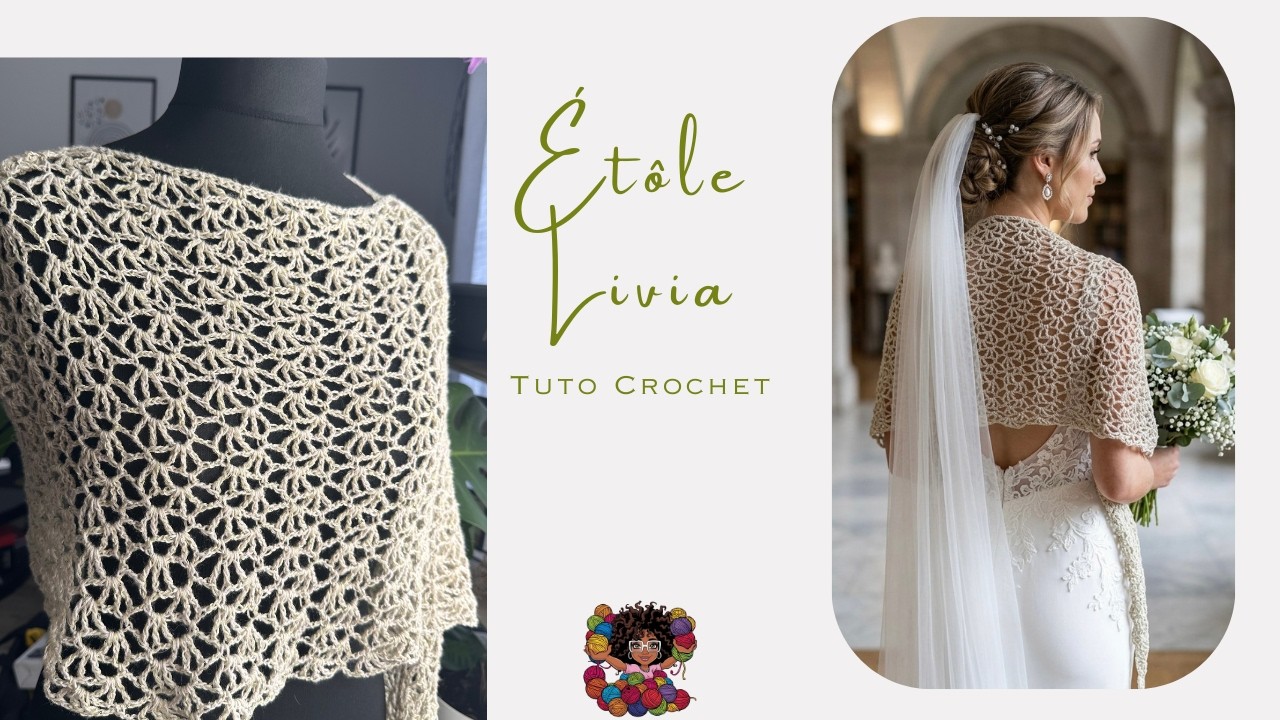 Etole Livia  - Tuto Crochet - Élégante et très simple à réaliser 💖