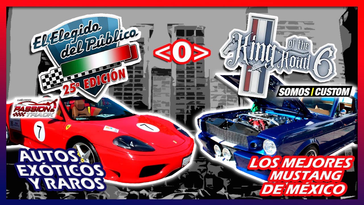 &iexcl;FUIMOS A 2 EVENTOS DE AUTOS EL MISMO DIA! | El Elegido del P&uacute;blico y King of the Road 6