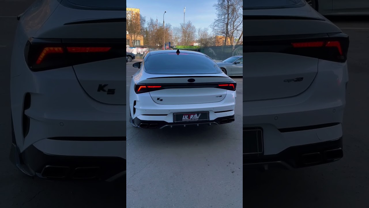AMG ВЫХЛОП НА KIA К5 #shorts
