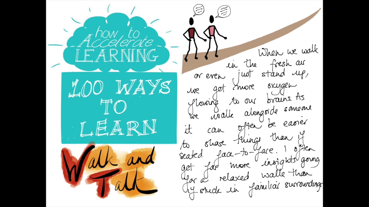 100 Ways to Learn #87 Walk and Talk | The Learning and Performance Institute