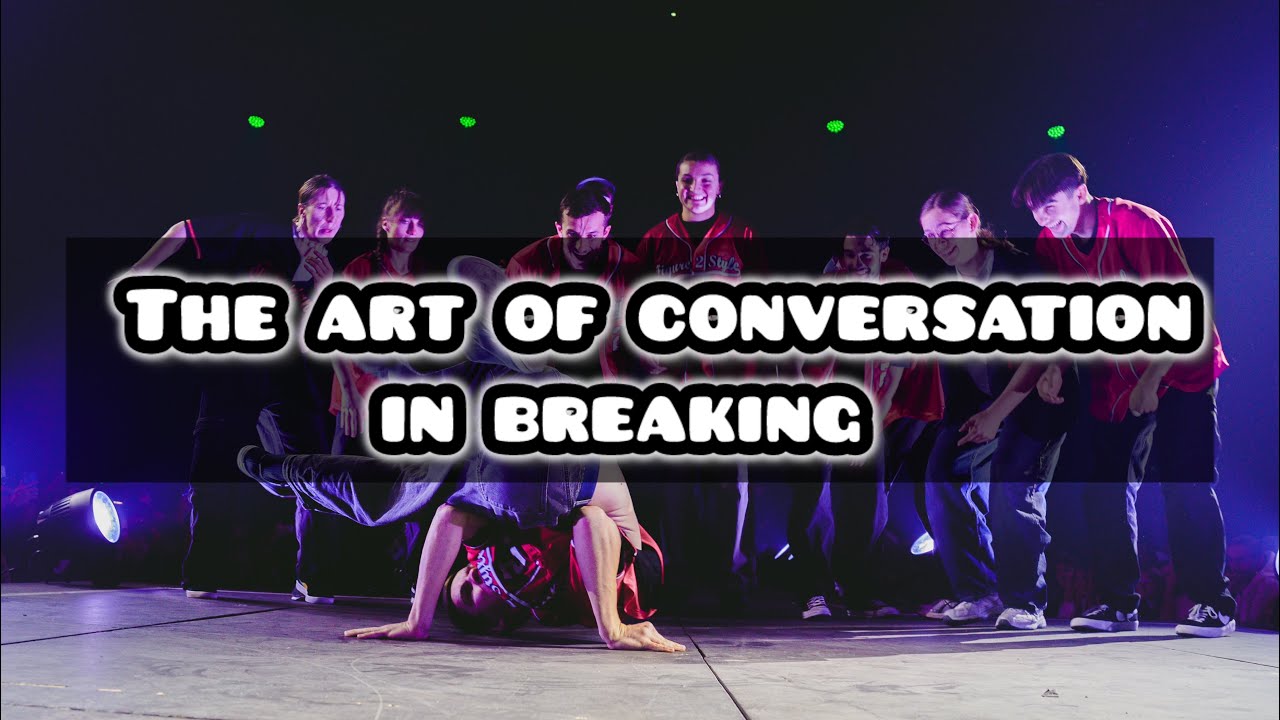 THE ART OF CONVERSATION IN BREAKING ?! Beautiful battle between good bboys