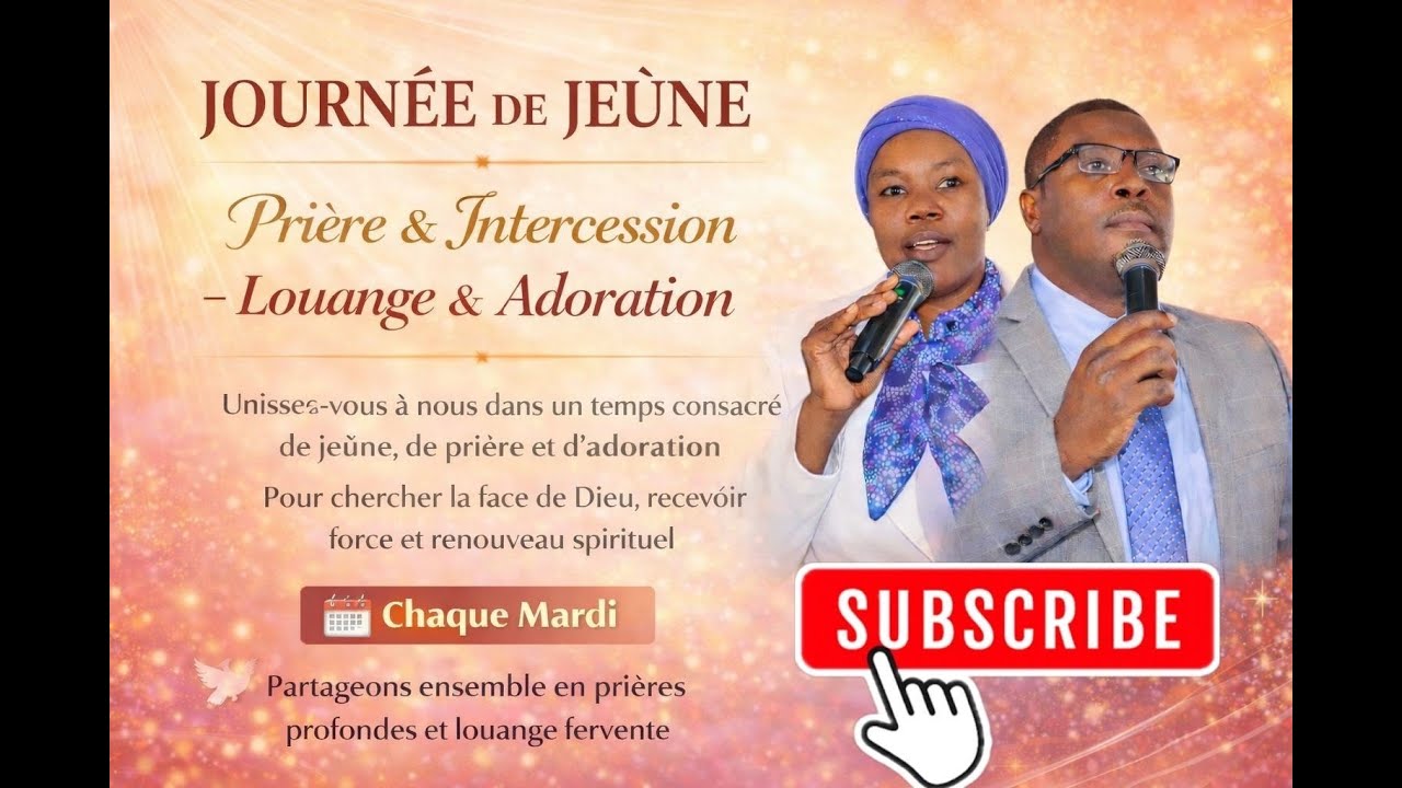 LIVE CHRETIEN | Adoration & Louange |Priere en direct |Viens experimenter la presence de Dieu.