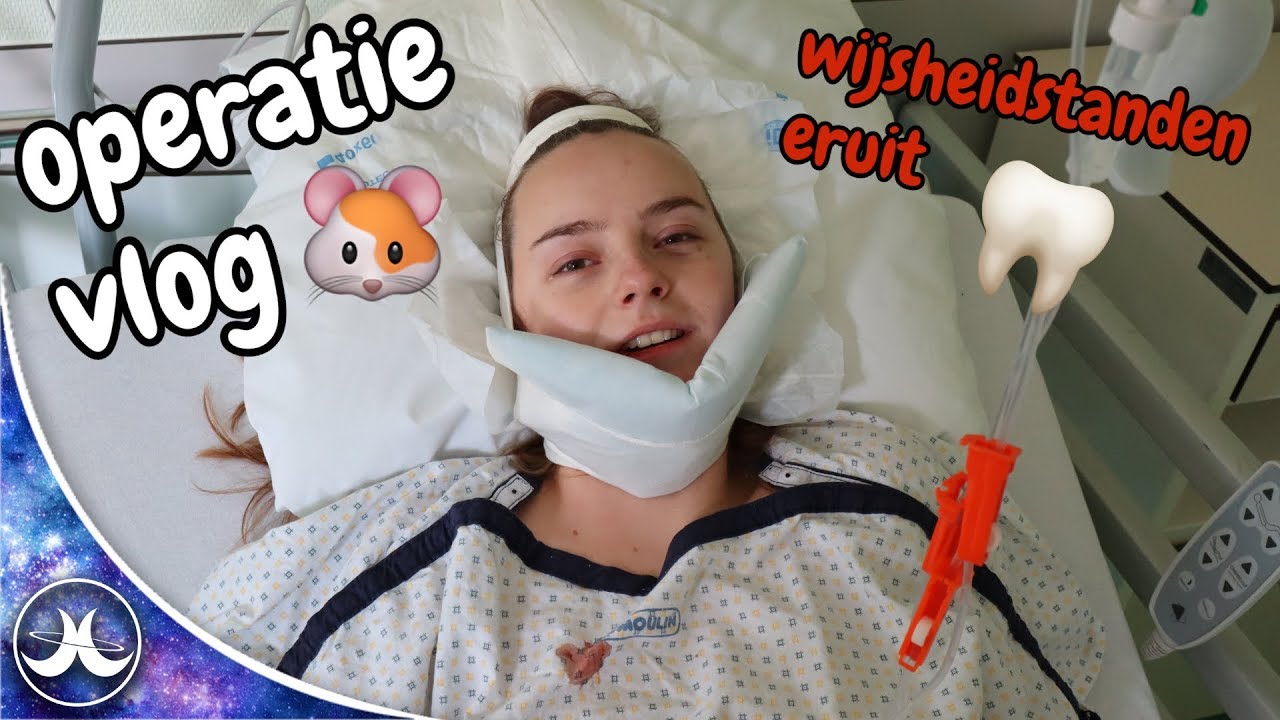 mijn OPERATIE vlog | 4 wijsheidstanden eruit #vlog73