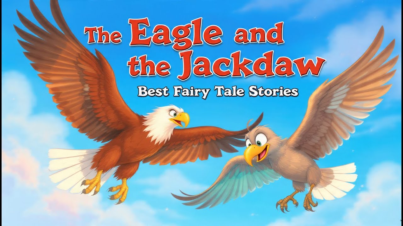 The Eagle and the Jackdaw – Be Yourself | Bedtime Stories for Kids in English