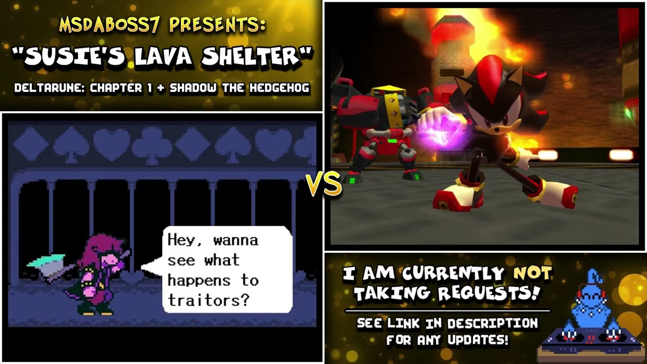 Susie's Lava Shelter (Deltarune / Shadow the Hedgehog Mix)