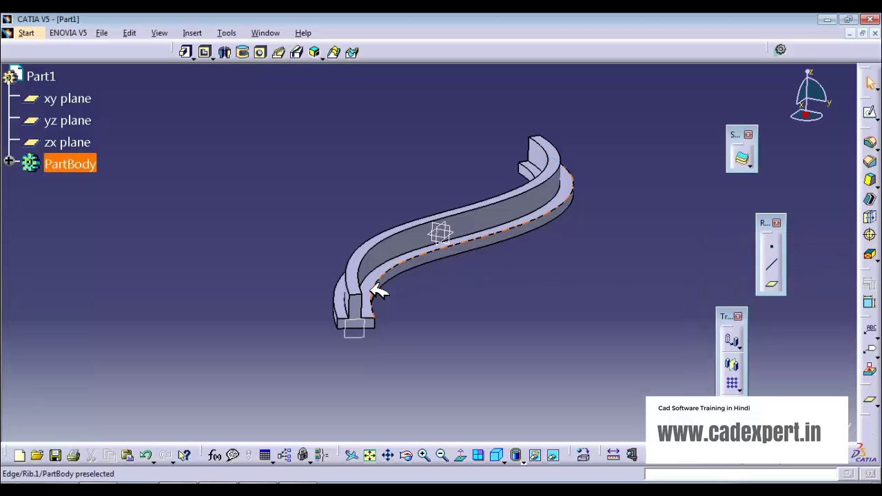 Catia Tutorial in Hindi 