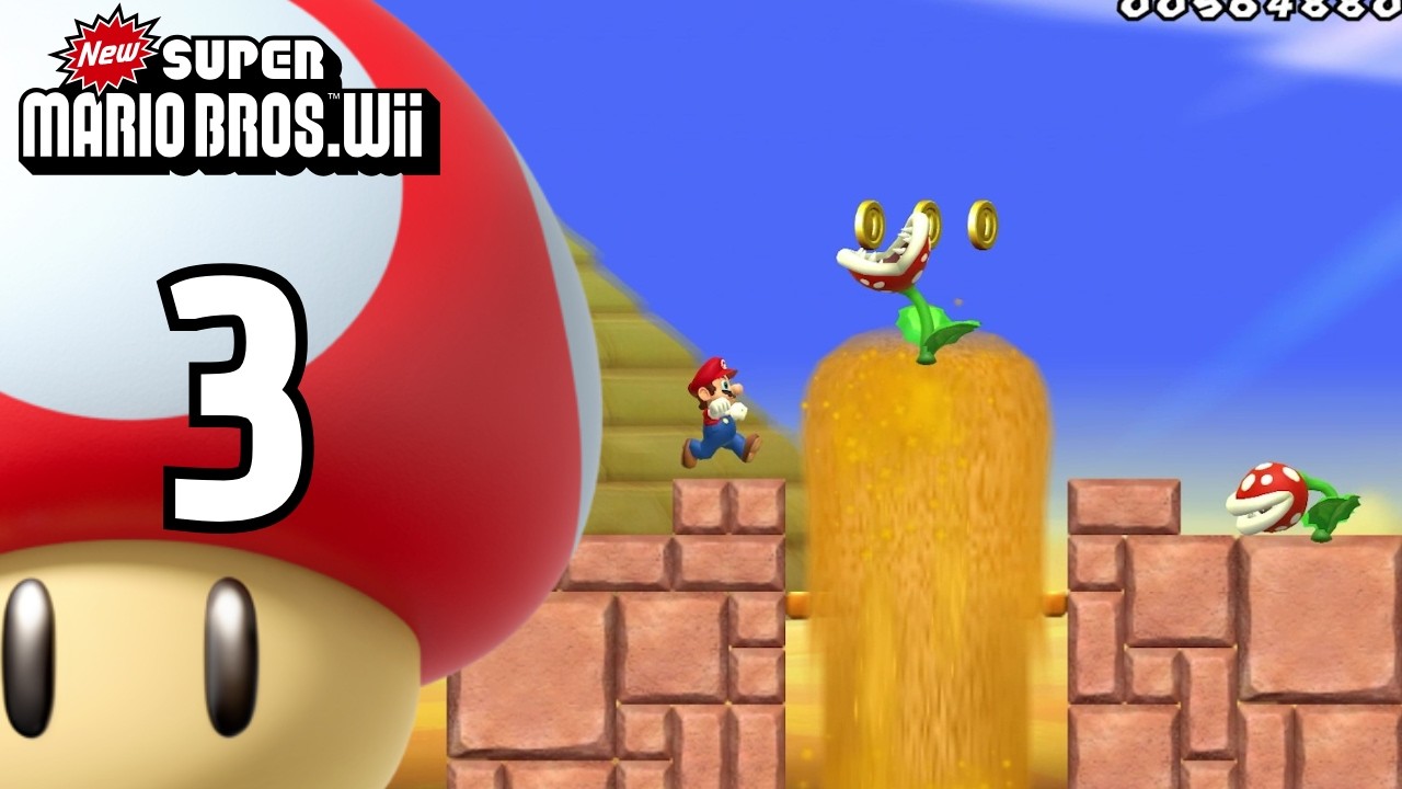 Getti Sabbiosi - New Super Mario Bros. Wii - Parte 3