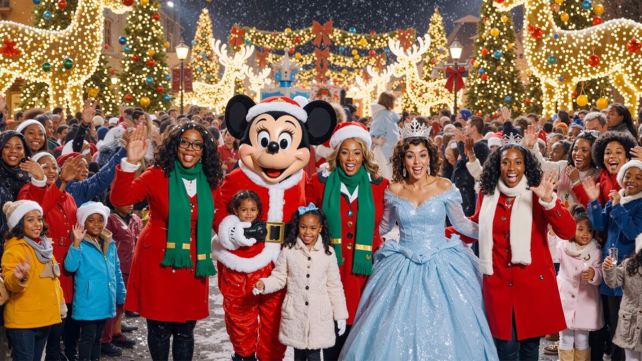 [4K] Disneyland Christmas Celebration 2025 🎄 Full Parade, Characters & Magical Holiday Tour