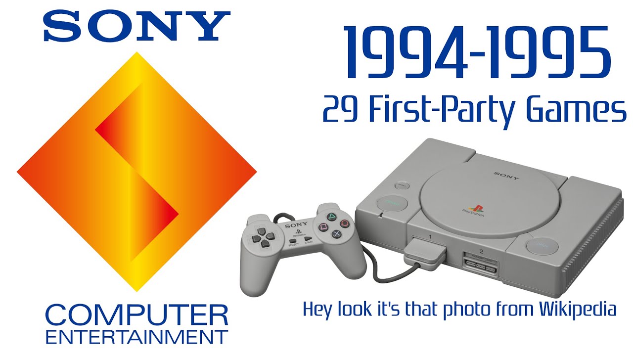 First-Party PlayStation Games: 1994-95