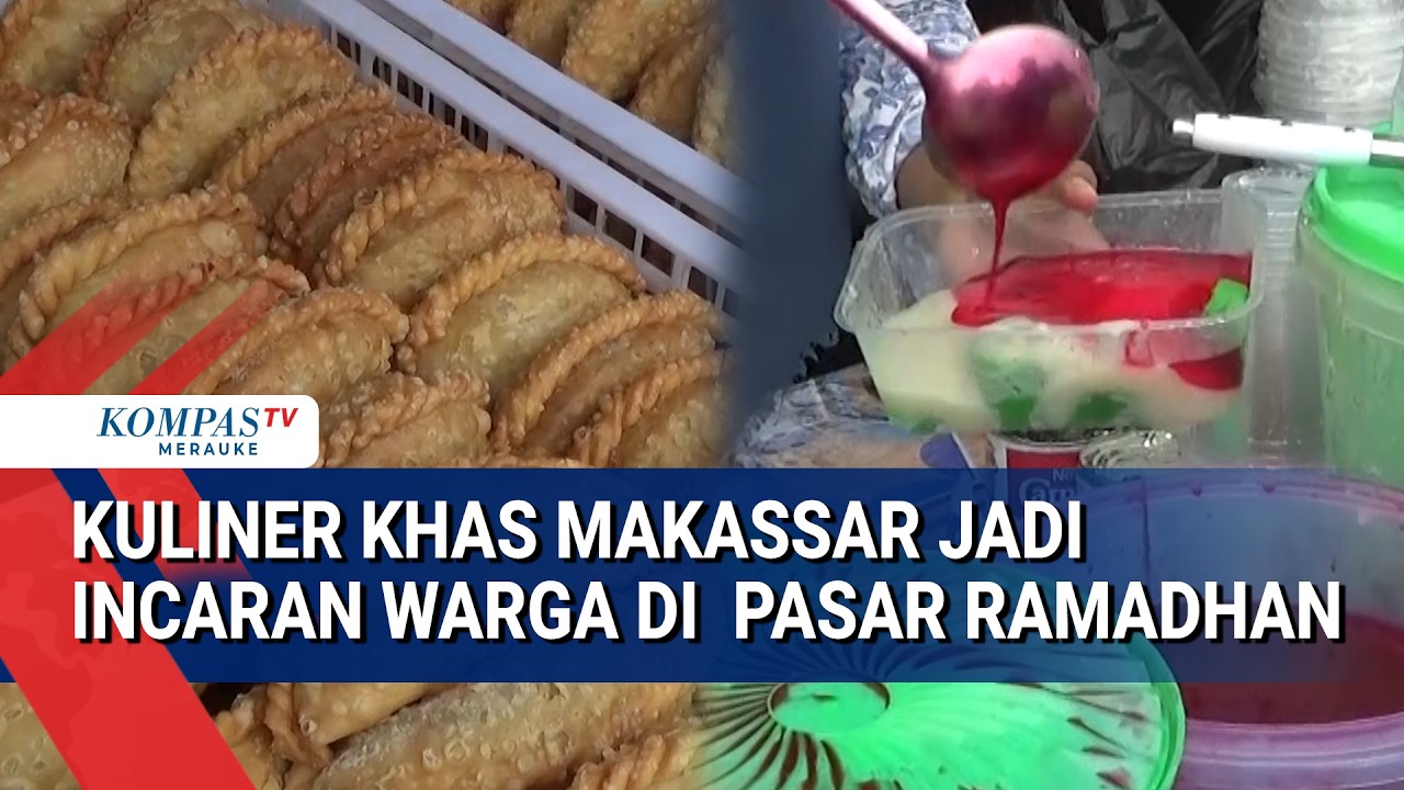 Kuliner Khas Makassar Jadi Incaran Warga di Pasar Ramadhan