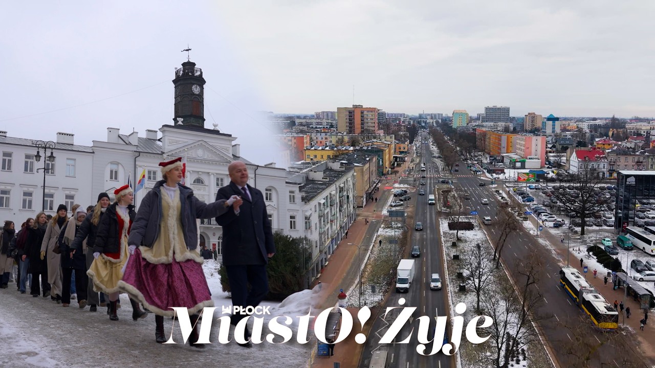 MiastO! Żyje (2026_8) ZIELONO-NIEBIESKI PŁOCK | POLONEZ MATURZYSTÓW