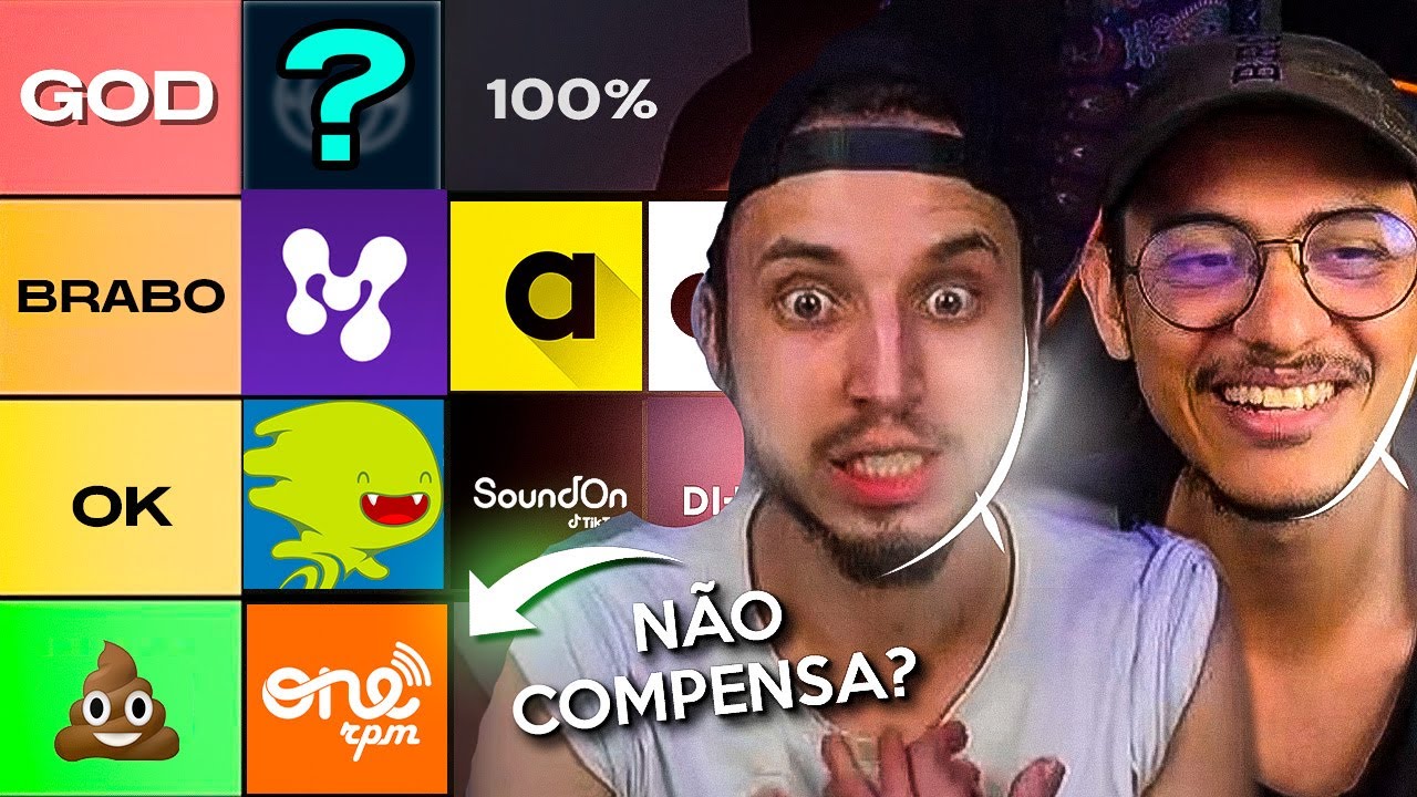 QUAIS AS MELHORES DISTRIBUIDORAS DE M&Uacute;SICA EM 2025? 💽 TIER LIST DA LEBLINE