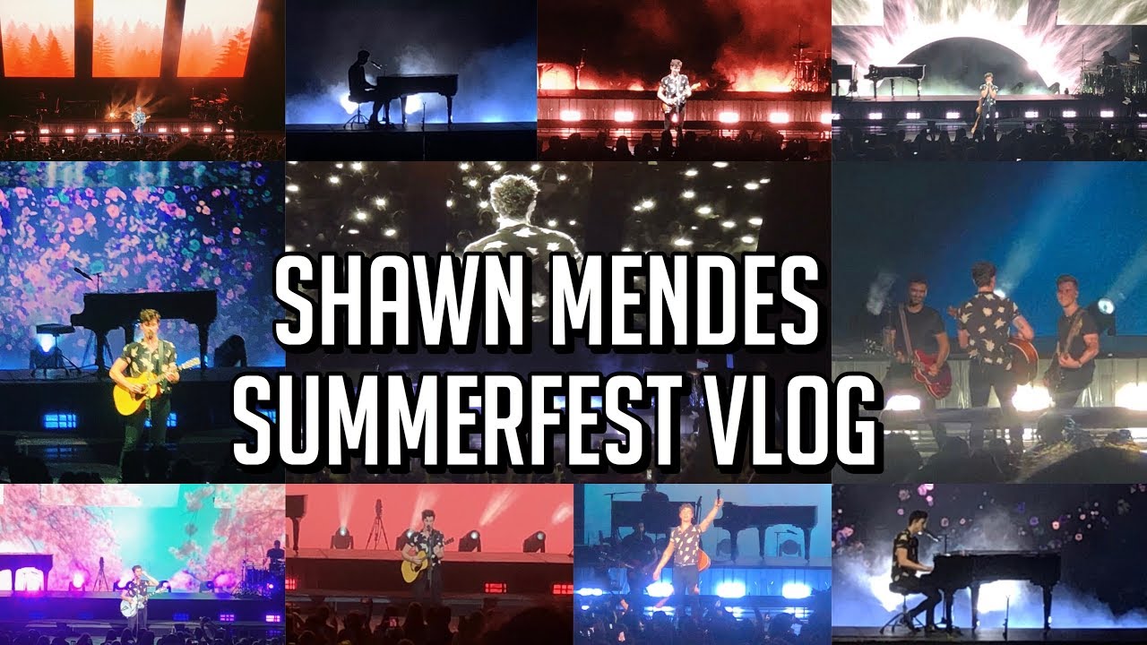 Shawn Mendes Summerfest Concert Vlog