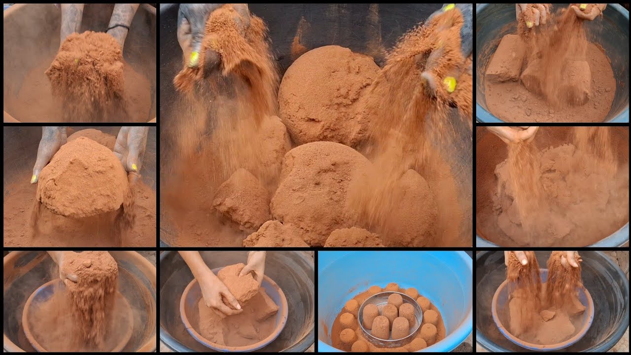 Six Combined Video Dry Crumbling Reddirt 