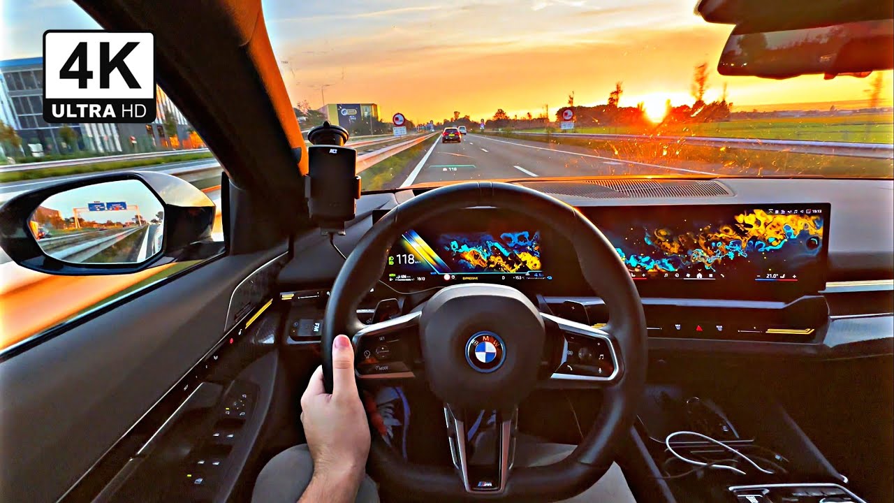 2026 BMW 5 Series 4K NIGHT DRIVE by StarDrivery